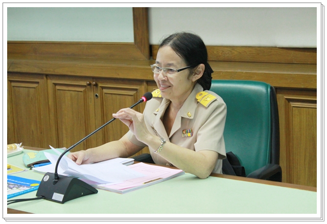 ﻿การประชุมคณะทำงานจัดทำหนังสือรายงานประจำปี 2557 ครั้งที่ 3
